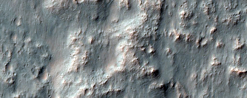 Crater Flow Ejecta
