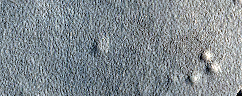 Region of Expanded Craters
