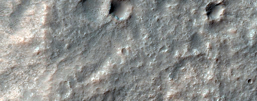 Channels West of Martz Crater
