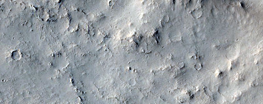 Crater Ejecta in Amazonis Region
