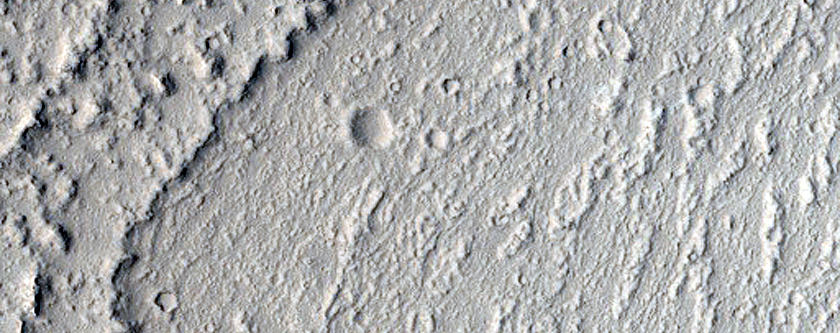Constriction in Kasei Valles
