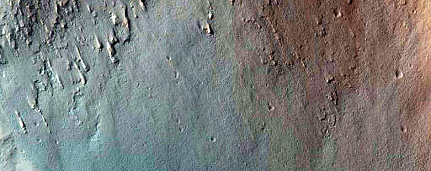 Central Coprates Chasma Ridges Sample
