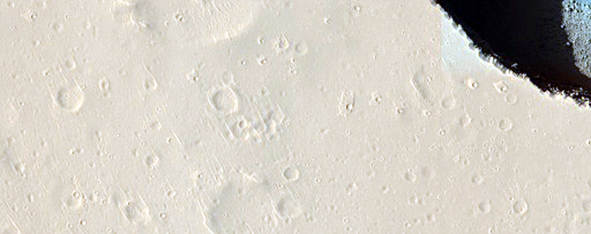Possible Rock Falls on Steep Slopes in Cerberus Fossae
