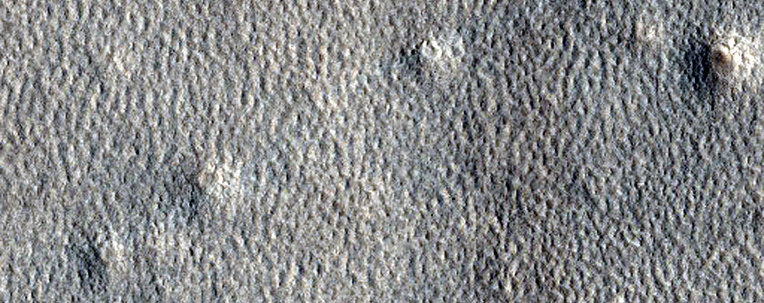 Crater Modification on Northern Plains
