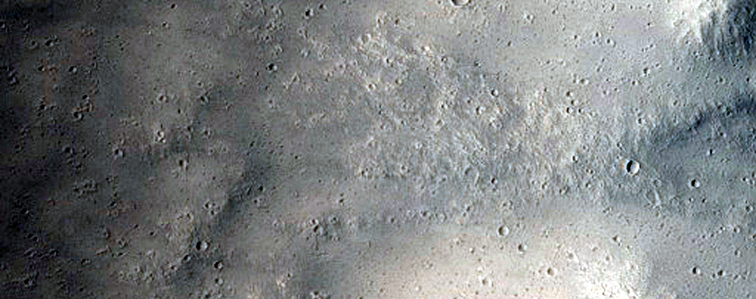 Crater in Terra Cimmeria

