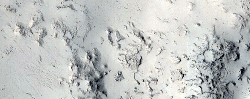 Floor of Crater in Phlegra Region