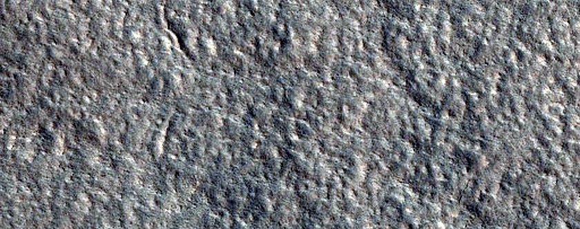 Crater in Northern Plains
