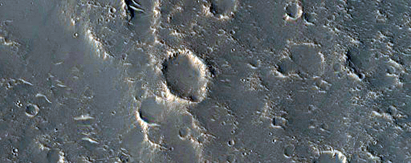 Group of Streamlined Features in Hebrus Valles