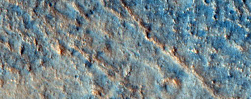 Landforms in Utopia Region
