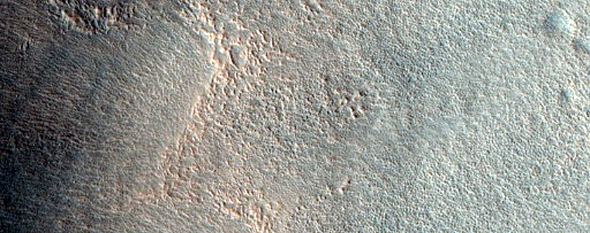 Possible Gullies in Crater
