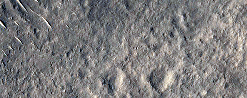 Cones in Utopia Region
