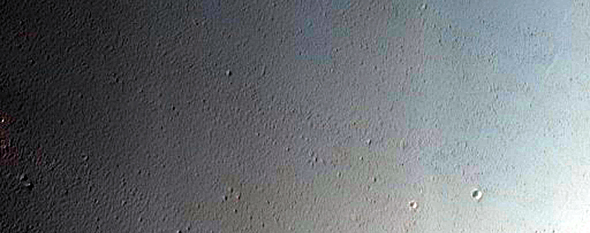 Craters in Deucalionis Regio
