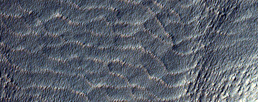 Tongue-Shaped Flow Near Reull Vallis
