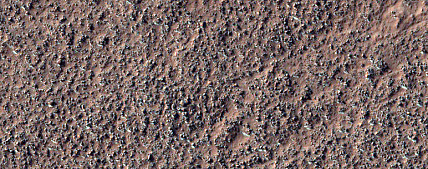 Mid-Latitude Terrain Sample on Floor of Kaiser Crater
