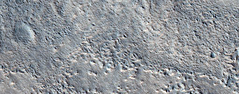 Crater Floor with Trough

