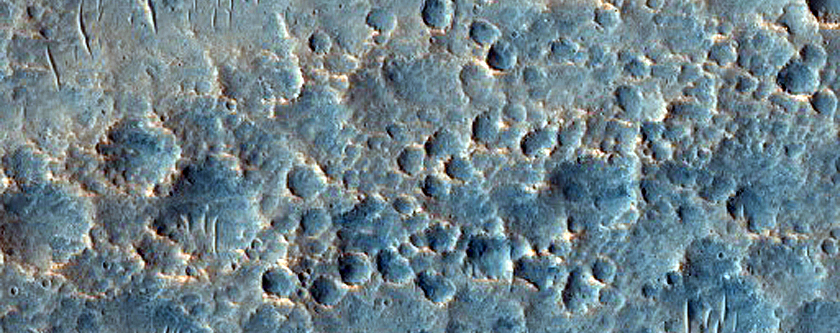 Streamlined Landforms in Kasei Valles
