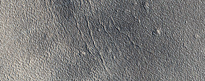 Sinuous Terrain in Northern Plains
