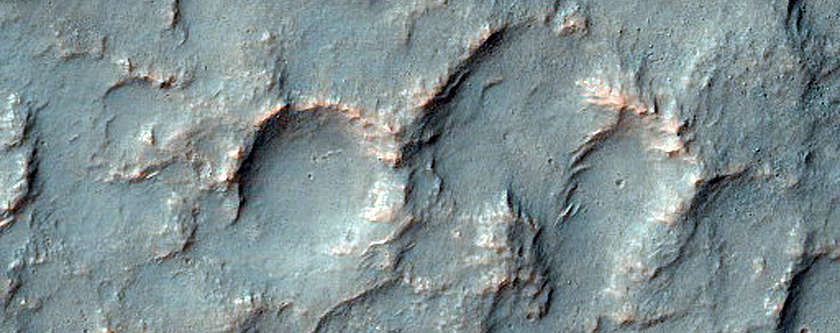 Very Fresh Small Impact Crater
