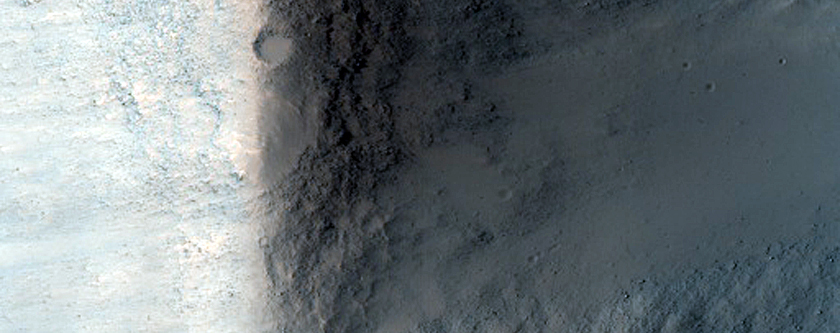 Chaotic Terrain Near Hydaspis Chaos
