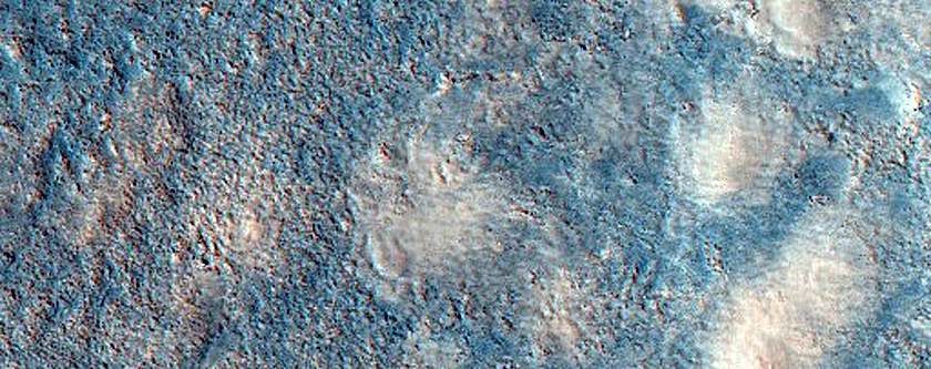 Cones in Acidalia Planitia
