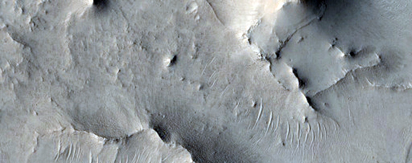 Layers West of Huo Hsing Vallis