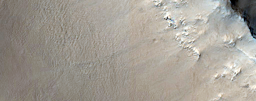 Possible Olivine Deposit in Nilosyrtis Region

