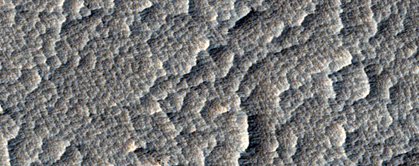 Lava Flow Field West of Arsia Mons
