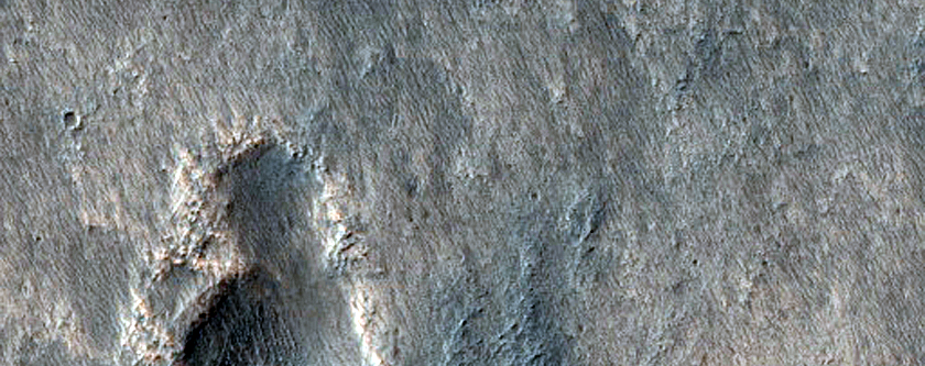 Albedo Monitoring in Arrhenius Crater
