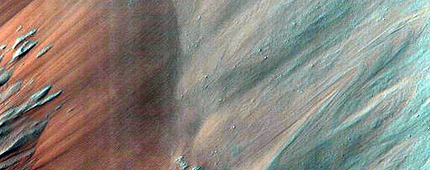 Monitoring Valles Marineris Dark Dunes
