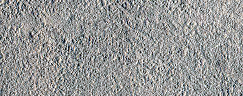Landforms in Utopia Region
