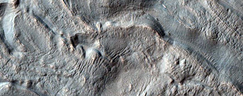 Lobate Landform near Reull Vallis

