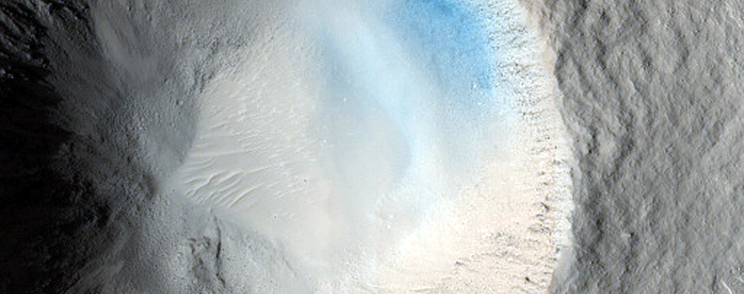 Fresh Crater in Syrtis Major
