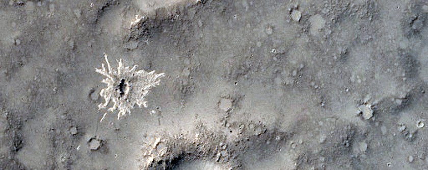 Terrain East of Maadim Vallis
