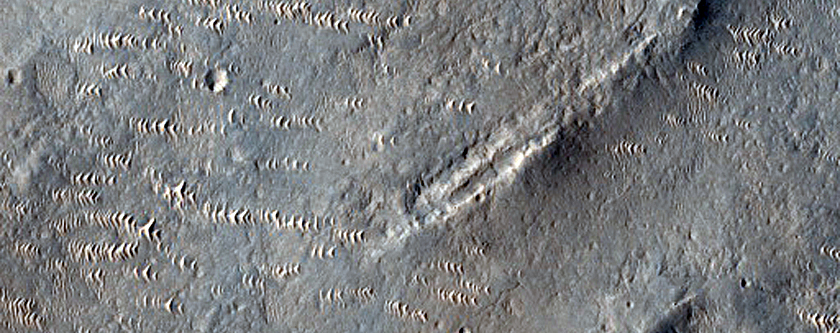 Cratered Terrain near Iani Chaos
