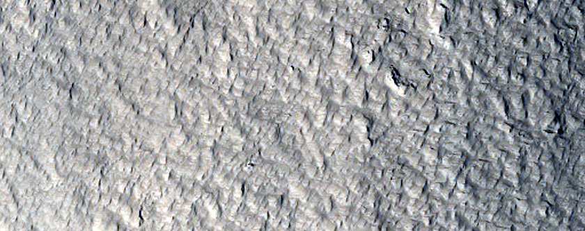 Confluence of Channels near Ismeniae Fossae
