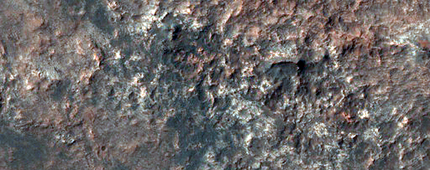 Inverted Channels in Eridania Region