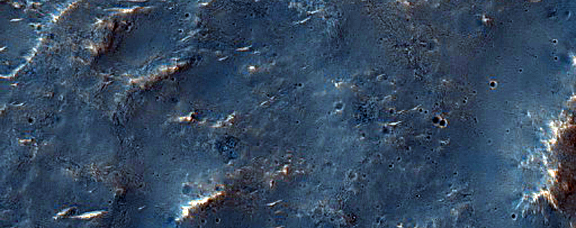 Equatorial Terrain with Possible Clay Signature in OMEGA Database
