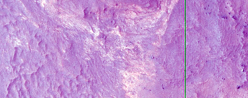 Layers near Hellas Planitia
