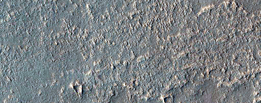Thermophysically Diverse Deposits on Flank of Arsia Mons
