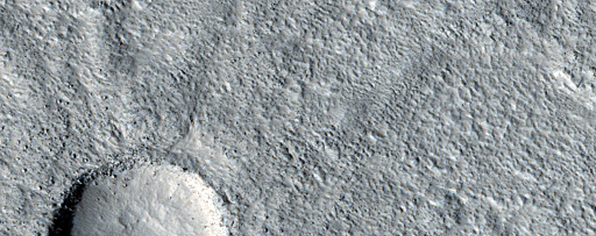 Small Fresh Impact Crater
