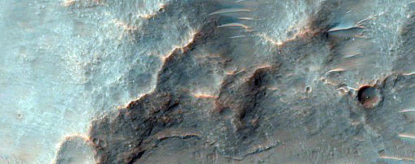 Central Pit of Large Crater

