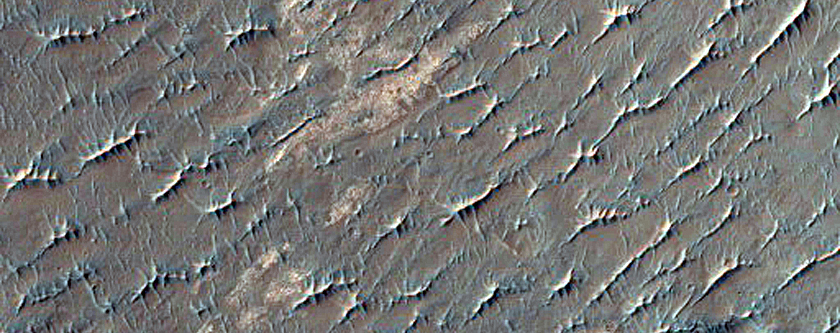 Eastern Ejecta Blanket of Ritchey Crater
