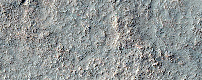 Cratered Terrain Southwest of Bosporos Planum
