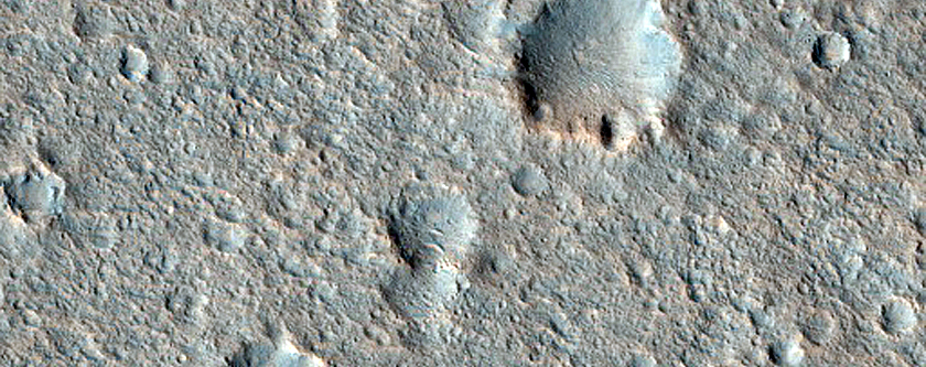 Cones in Chryse Planitia
