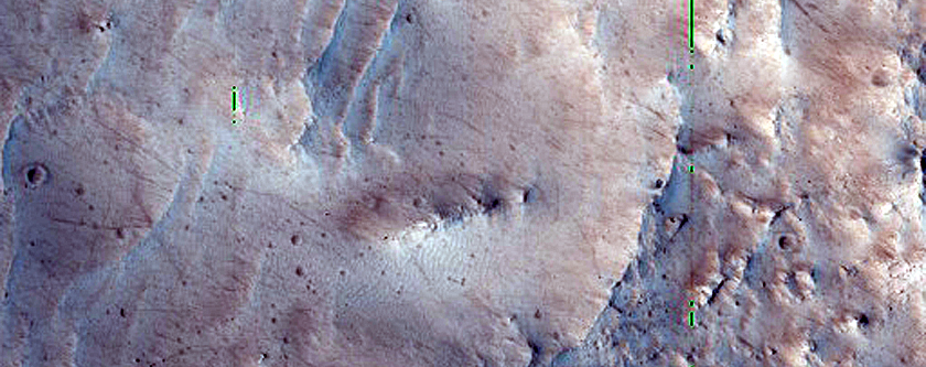 Complex Crater in Utopia Planitia
