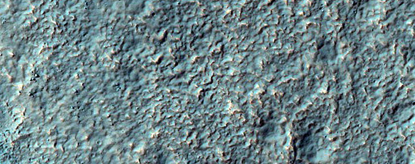 Channels along Slope in Warrego Valles
