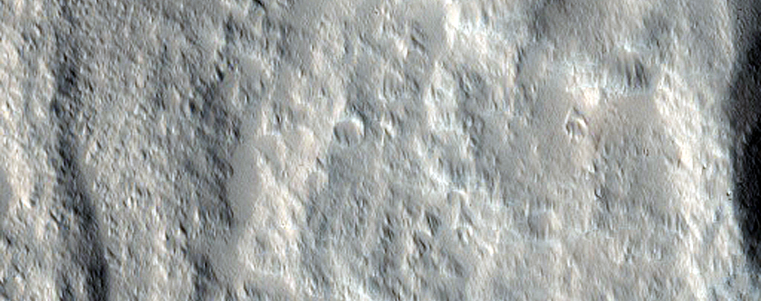 Possible Fan in Acheron Fossae
