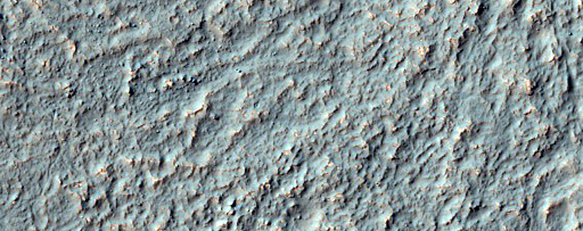Crater in Noachis Terra
