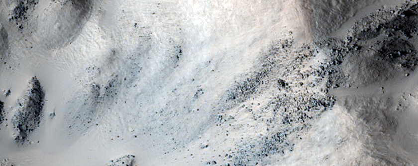 Well-Preserved 14-Km Crater with Central Peak
