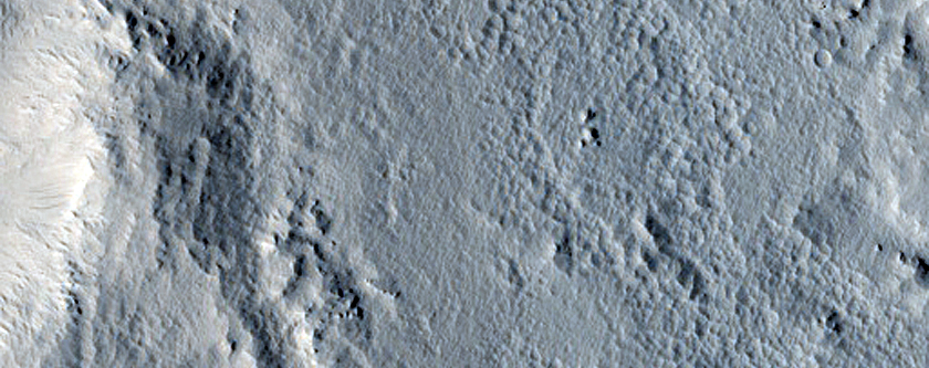 Layered Ejecta of Canala Crater